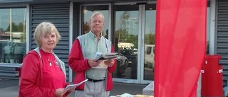 Stopp för att agitera vid Stopp - utan tillstånd