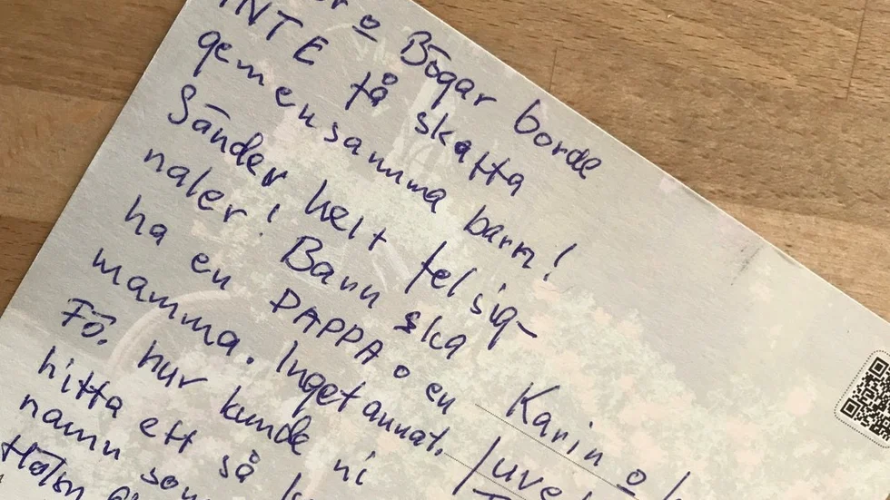 Det anonyma hatbrevet.