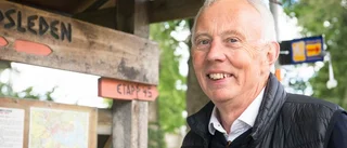 Håkan håller ordning på Sörmlandsleden