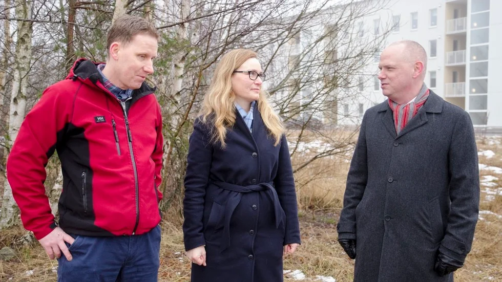 Nicklas Franzén (V), Malin Hagerström (MP) och Urban Granström (S) är nöjda över bokslutet.