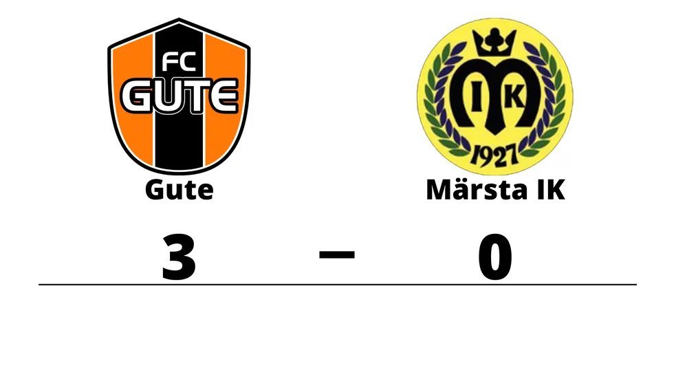 FC Gute vann mot Märsta IK