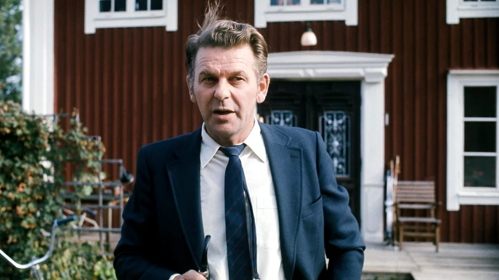 Thorbjörn Fälldin (C), partiledare 1971-85 och statsminister 1976-78 och 1979-82. Nu som då har Sveriges Television svårt att göra honom rättvisa.