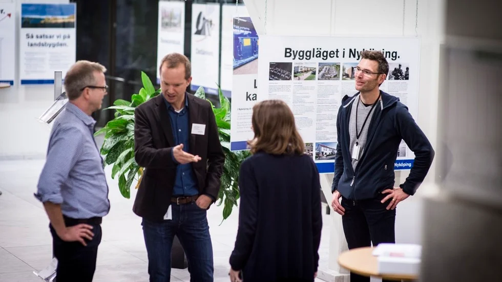 Kommunen höll samrådsmöte och informerade om den planerade sänkningen av grundvattnet när Brunnsgatan byggs om i samband med nya resecentrum.