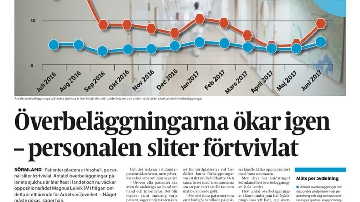 Ur gårdagens SN.