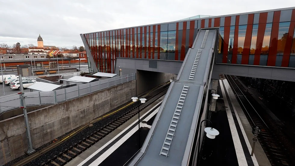 Strängnäs resecentrum är nominerat till Årets bygge 2018.