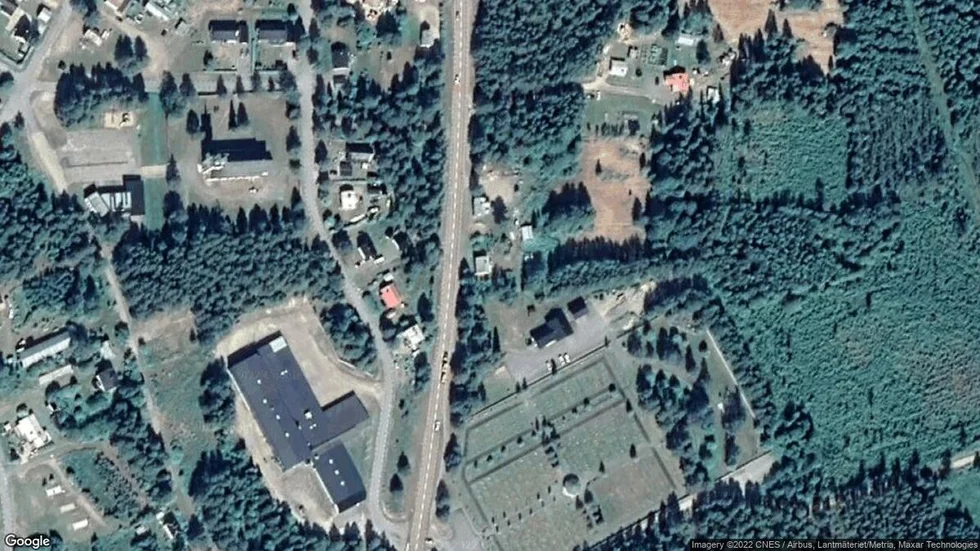 Området kring Kirunavägen 16