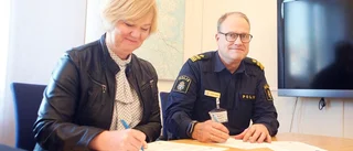 Polisen och kommunen förnyar sina löften