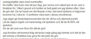 Johan får tiotusentals att hylla förskolan