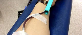 Svårare få tag på blod under sommaren
