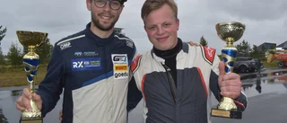 Marklund och hans teamkamrat var nära dubbla pallplatser