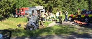 Trafikolycka utanför Björkvik