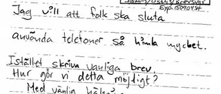 Sjuåriga Axel från Nyköping fick svar av statsministern