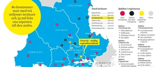 Sörmland kan bli en del av nya Svealandsregionen