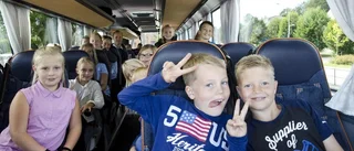 Barn från TVSK ska heja fram Sverige