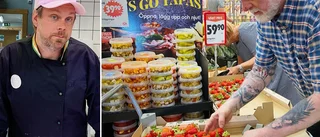 1 400 kilo färskpotatis och tusentals askar jordgubbar – nu är det midsommar