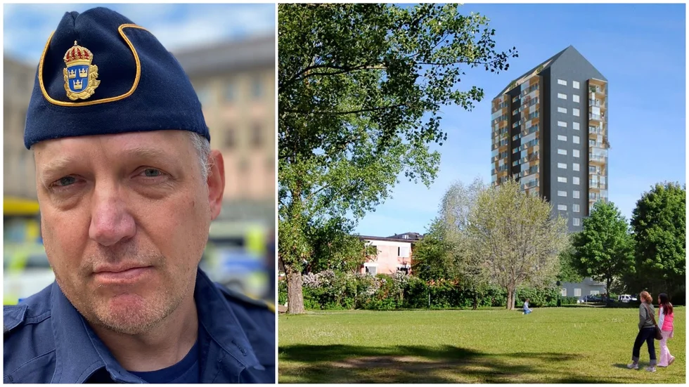 Jonas Eronen. Attacken skedde i Gränbyparken under tisdagen. 