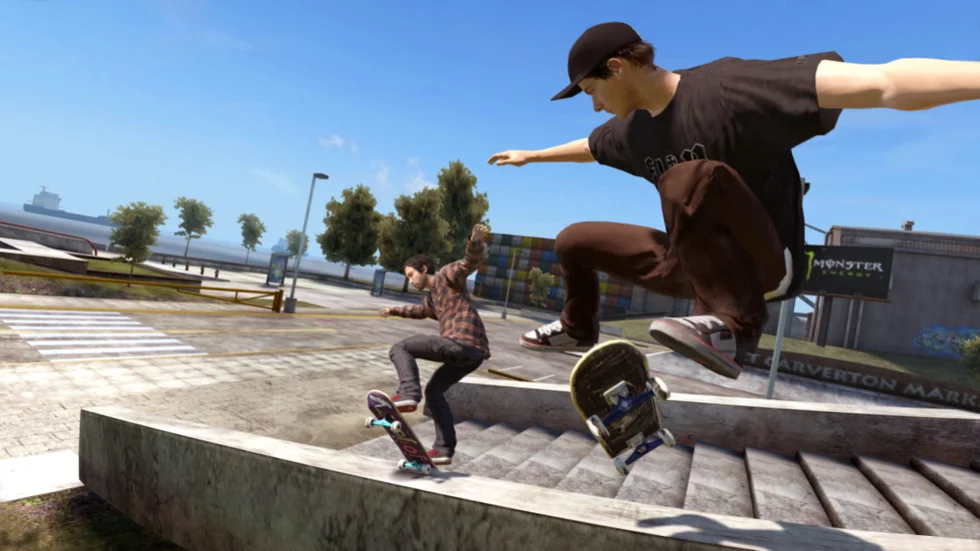 Det finns hopp för skateboardsugna spelare. Pressbild från "Skate 3".