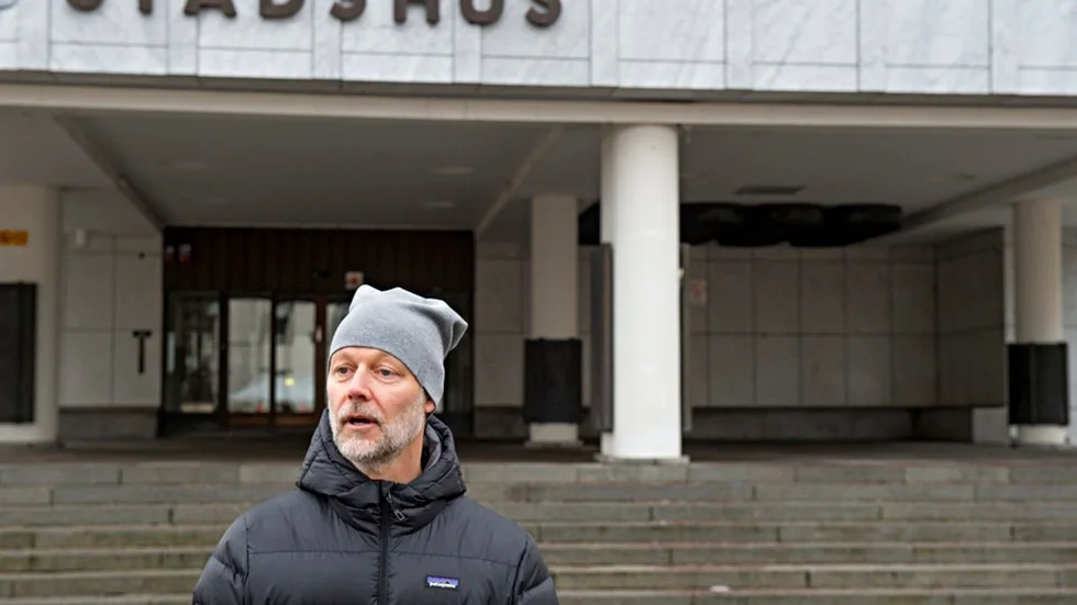 Jonas Larsson startade promenadtraditionen för sex år sedan, men nu har han flyttat till Halmstad.