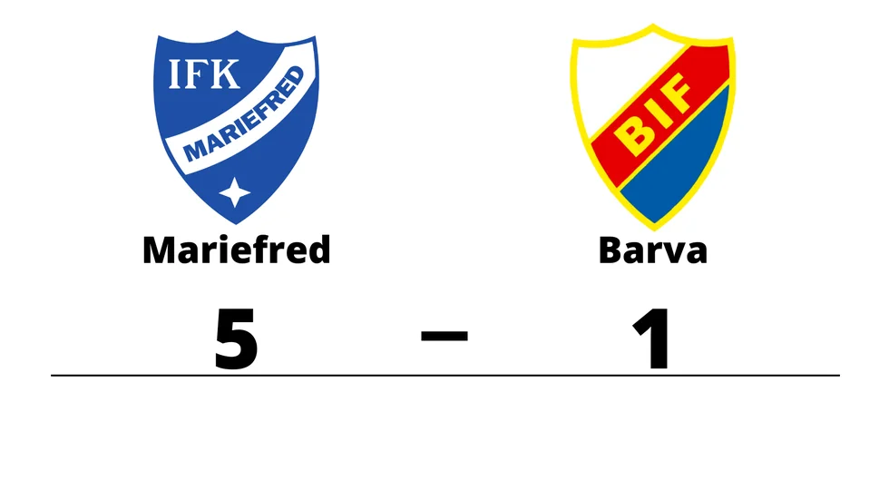 IFK Mariefred vann mot Barva IF