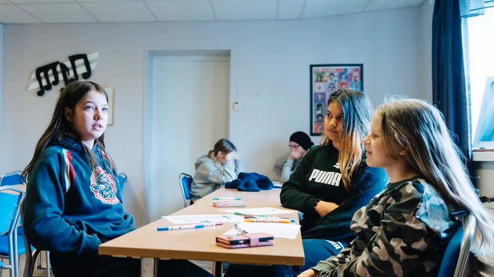 Agnes Alkestig, Erica Koskinen och Hedda Hultgren gick på zombieöverlevnadskurs.