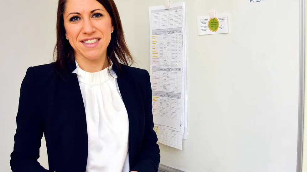 Hävt avtal.  Det har upphandlingschefen Theresa Hägglund gjort vad gäller personalfrukten för kommunens anställda. ??