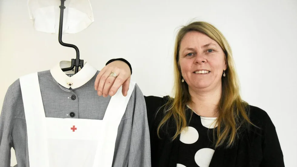 VILL HA UPP LÖNEN. Erica Ohlsson, Vårdförbundet, tycker att det är bra att sjuksköterskestudenterna tar upp kampen om högre löner redan i det här skedet. ”Det behövs en värderingsförändring”, säger hon.