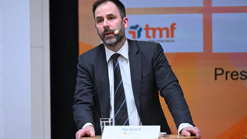 Per Widolf, förhandlingschef för Industriarbetsgivarna. Arkivbild