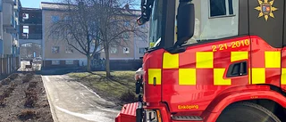 Bränd korv orsakade utryckning i centrala Enköping