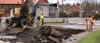 Översvämning efter vattenläcka