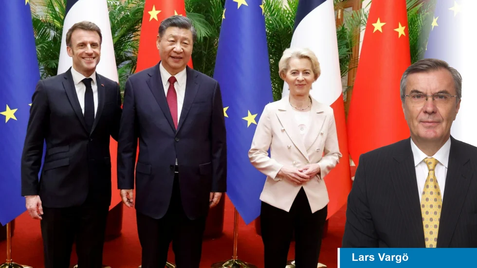 Emmanuel Macron och Ursula von der Leyen åkte båda för att träffa Xi Jinping. En gjorde det med värdighet och integritet och en försökte få till en bromance. 