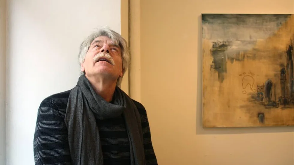Wolfgang Peter Menzel ställer ut ljud och målningar i Norrköping.