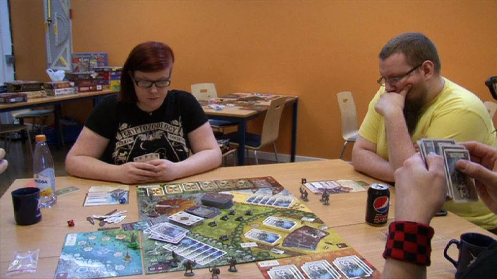 Spelare på Lincon i Linköping.
Foto: Per Thelaus