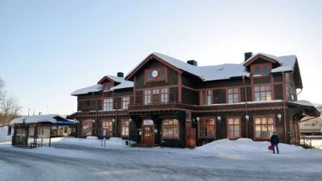 Från Gällivare järnvägsstation till Luleå, går morgontåget en timme och 25 minuter senare än tidigare. Tillbaka från Luleå har det tidigarelagts med två timmar.FOTO: Maria Ödalen