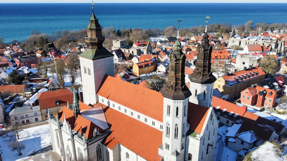 Visby Sankta Maria domkyrka eller Gamle Dong-dong?