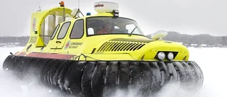Sjöräddningens svävare i ovisshet