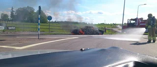 Karmann ghia brann upp