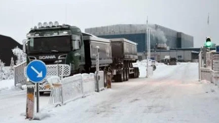 Det har varit en del inkörningsproblem både i anrikningsverket och med transporterna.FOTO: Northland