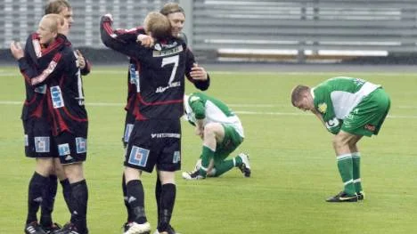 Dystert på Boden Arena. BBKs hemmapremiär mot Östersund slutade med förlust, vilket absolut inte var vad nykomlingen Boden behövde. Dessutom var       förlusten knappast rättvis. Foto: GÖRAN STRÖM