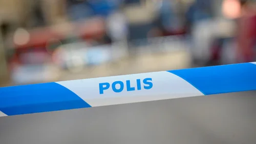 Stockholm 20081106
Polisens avspärrning vid en brottsplats.
Foto: Fredrik Sandberg / SCANPIX / Kod 10080