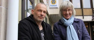 Protester mot nedläggning av polisstation