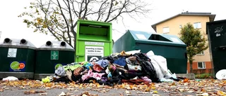 Skänkta kläder blev skräp i Johannelund