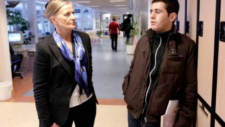 "Det finns redan så mycket fördomar om invandrare", säger eleven Kamal Muhammedi. Rektor Margareta Sundvall säger att skolan jobbar med att komma till rätta med bråken.