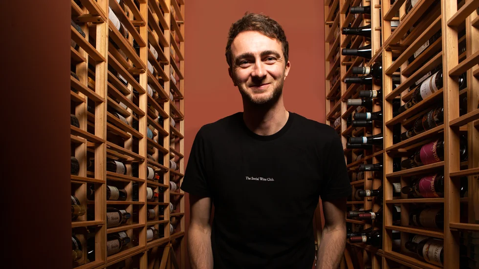 Rob Hunt, co-founder of Kork wine bar.