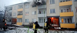 Man omkom i lägenhetsbrand