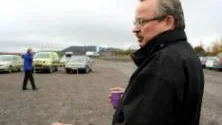 Lars Törnman (Kip) har inte gett upp hoppet om att kunna lägga ner Kirunapartiet. Han vill ta upp frågan igen på ett nytt medlemsmöte i januari. FOTO: Alexander Linder