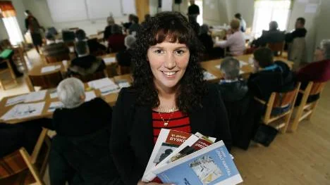 Åsa Blombäck var en av de 40 engagerade deltagarna vid helgens landsbygdskongress i Kalix. FOTO: MARIA ENGSTröm-ANdersson