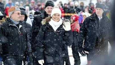 kronprinsessan Victoria på jokkmokks marknad 2011