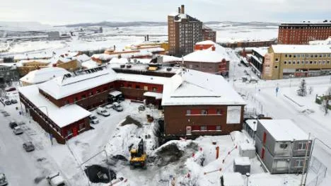 Kirunabostäder har beslutat att genomföra etapp två i bygget av Kiruna-gallerian.FOTO: Åsa Junkka