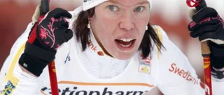 Lina petas i VM-sprinten