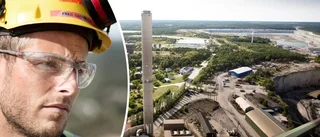 Stormen orsakade totalavbrott på Cementa